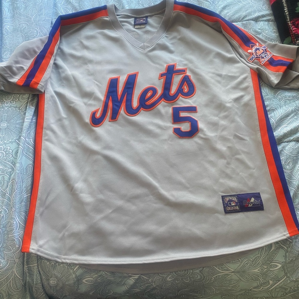 Mens xl authentic David wright Jersey